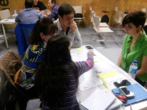 Paula mentora en el Greenweekend
