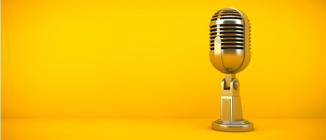 micrófono podcast