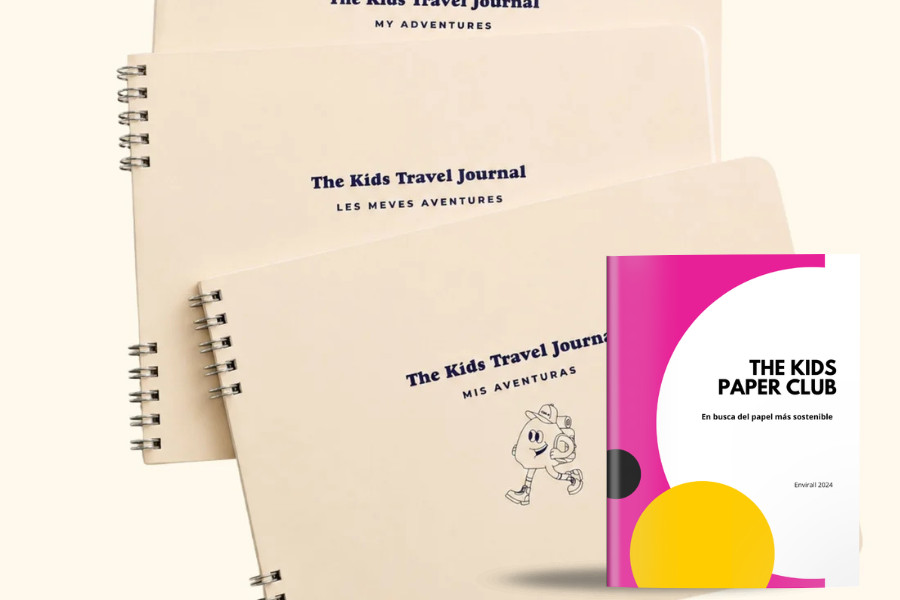 En busca del papel más sostenible para The Kids Paper Club
